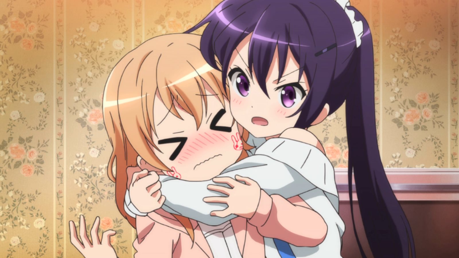 Hugs! [Gochuumon wa Usagi desu ka?] : r/awwnime